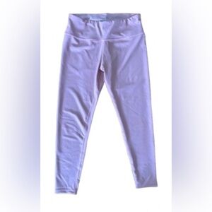 Kimberly dusty rose 7/& lngth capris w slight sparkle SZ M